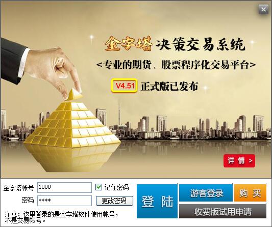 金字塔决策交易系统(CTP)